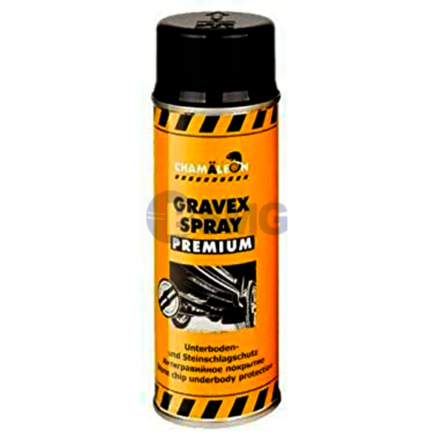 ბეშუმი PREMIUM შავი 0.5L Gravex spray BLACK Chamaleon   012477