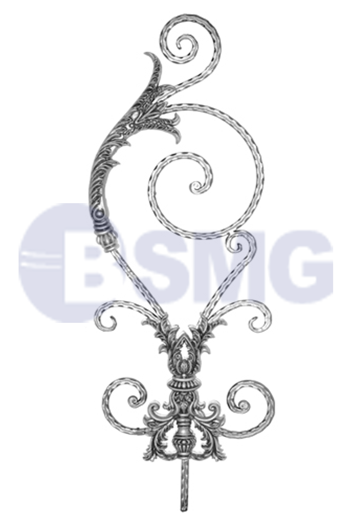 მოაჯირის კონსტრუქცია   30*90სმ  013394