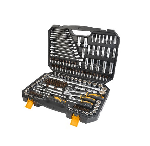 TOL1708-15147  ხელსაწყოების ნაკრები 216ც-იანი   021907