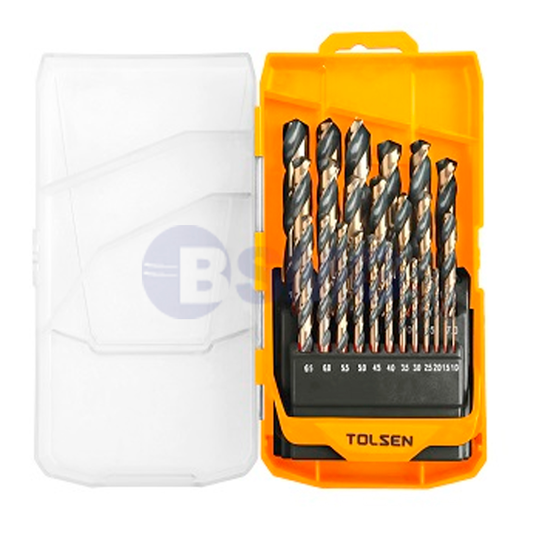 TOL1753-75087 ბურღის ნაკრები 25ც-იანი 1.0-13.0mm HSS     025839