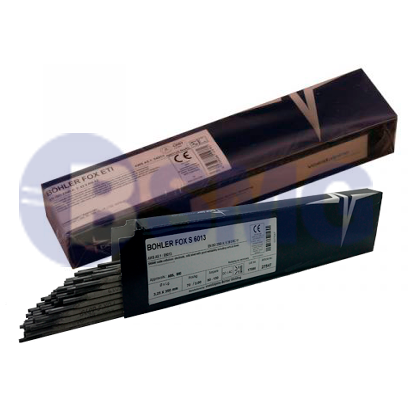 საშემდუღებლო ელექტროდი "BOHLER FOX" 2.5x350  2,14კგ  011421