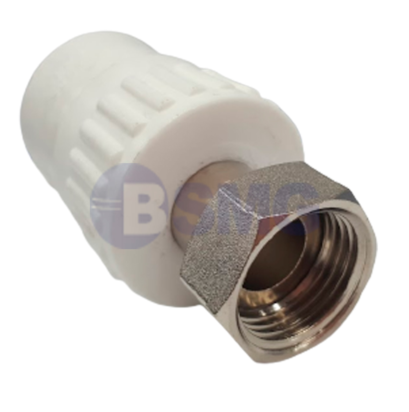 პლასტმასის გადამყვანი ლითონის შიდა ხრახნით 25x1/2F  L1031     027647