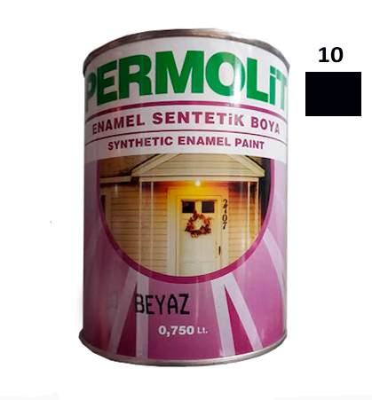 PERMOLIT ENAMEL Synthetic Paint / სინთეთიკური საღებავი 0.750 lt - 16   017847