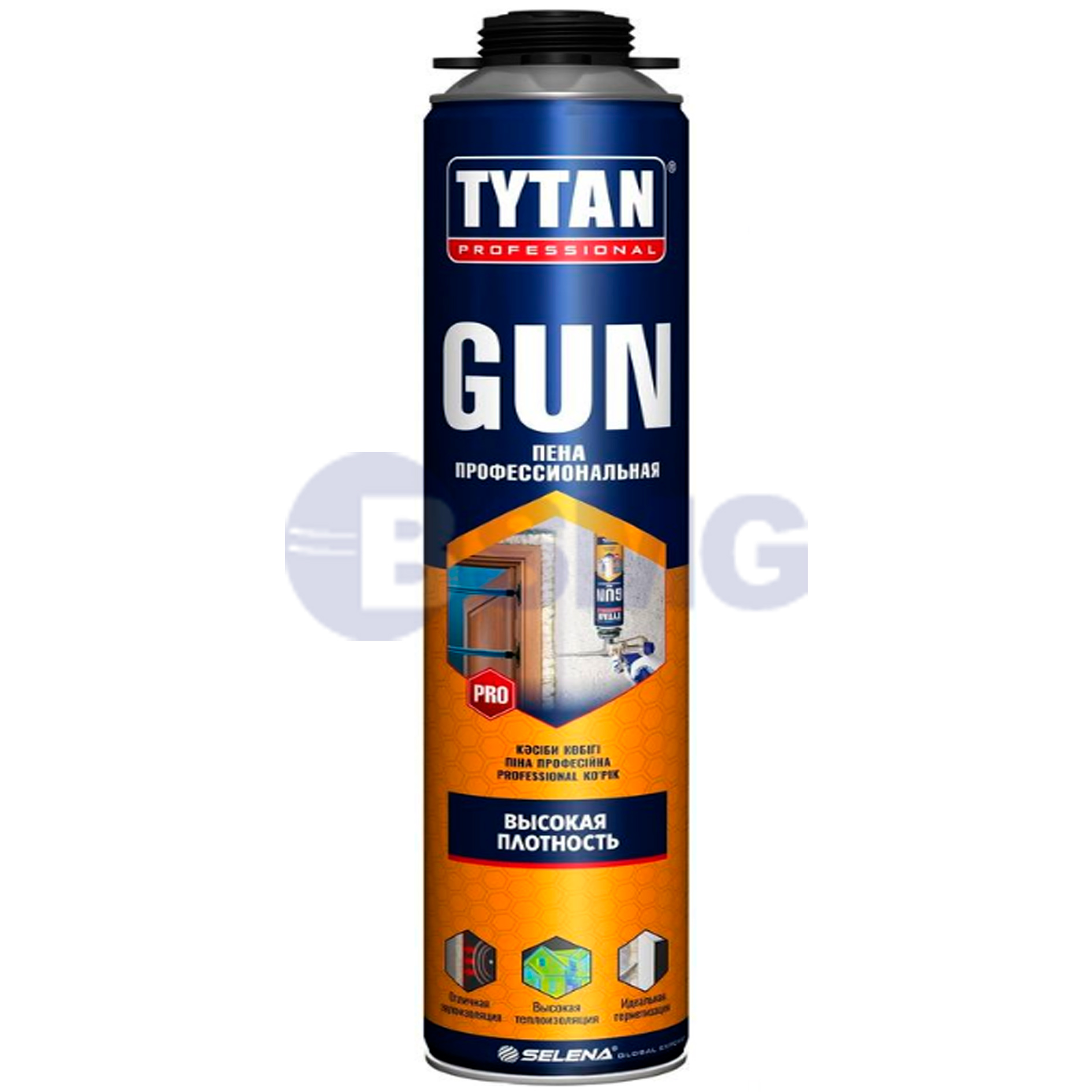 ქაფი "ტიტანი" პროფესიონალი Std PU Foam ERGO 750 ml    011242