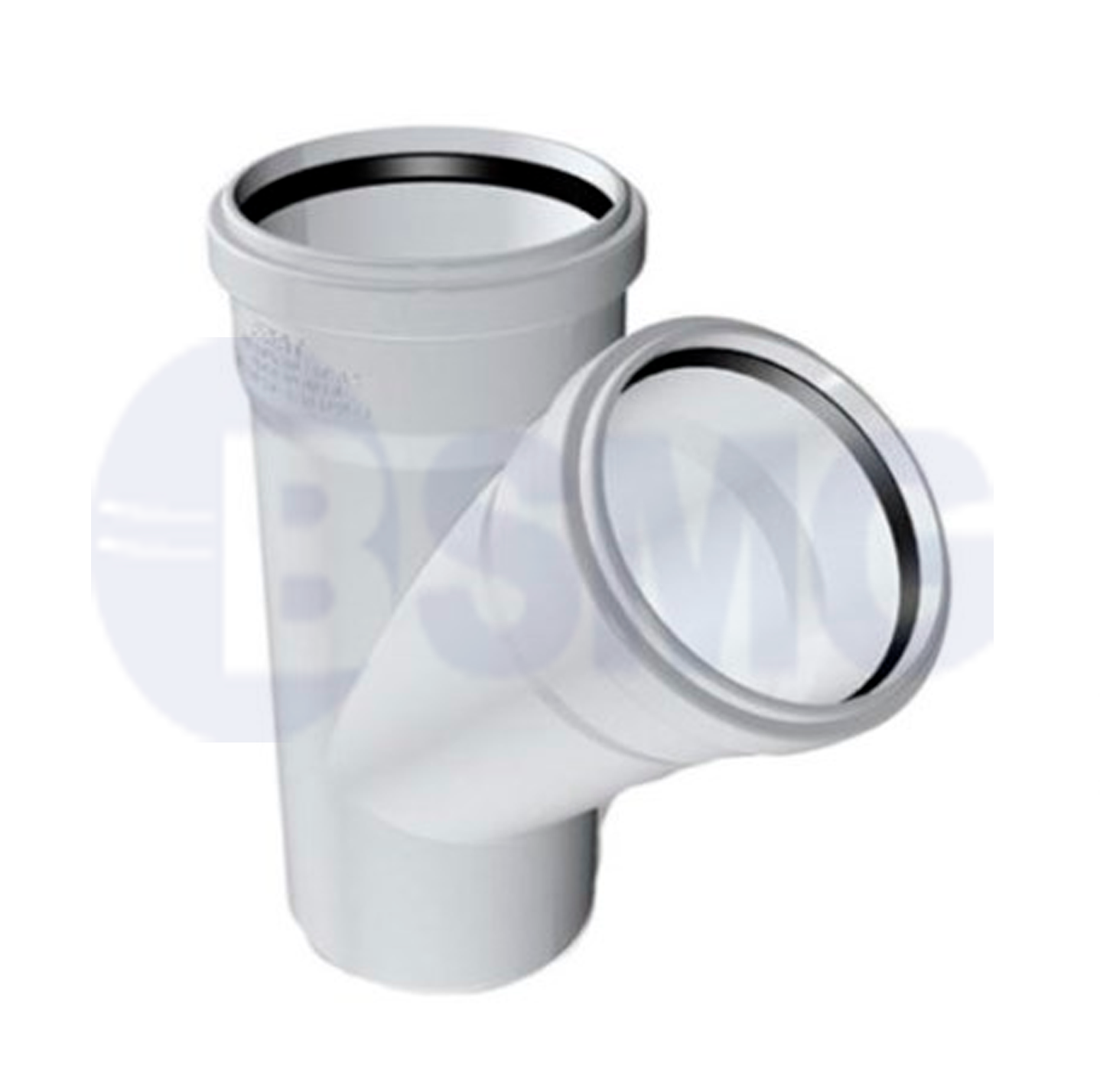 საკანალიზაციო მილის სამკაპი 75x75  PVC 45°(Yepsa) 012206