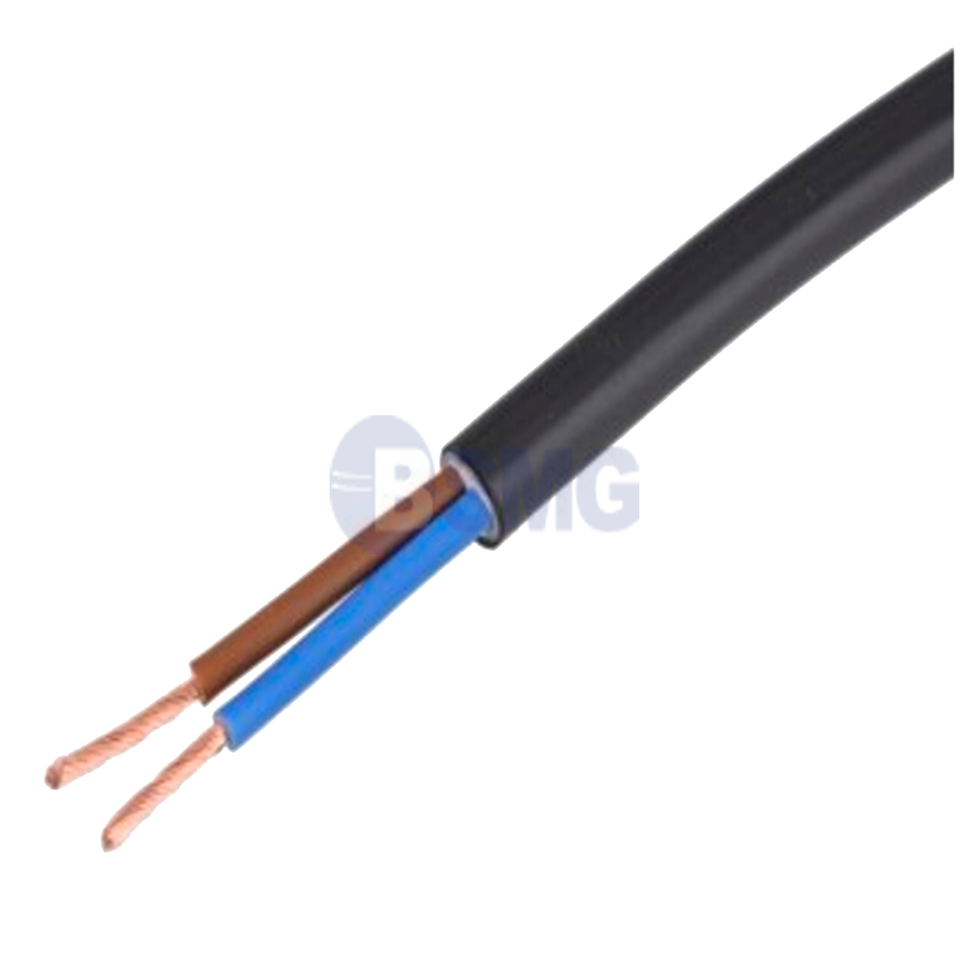 ელ.სადენი CYKYLO-F 2X2,5 mm2 - Volta (შავი) 024391