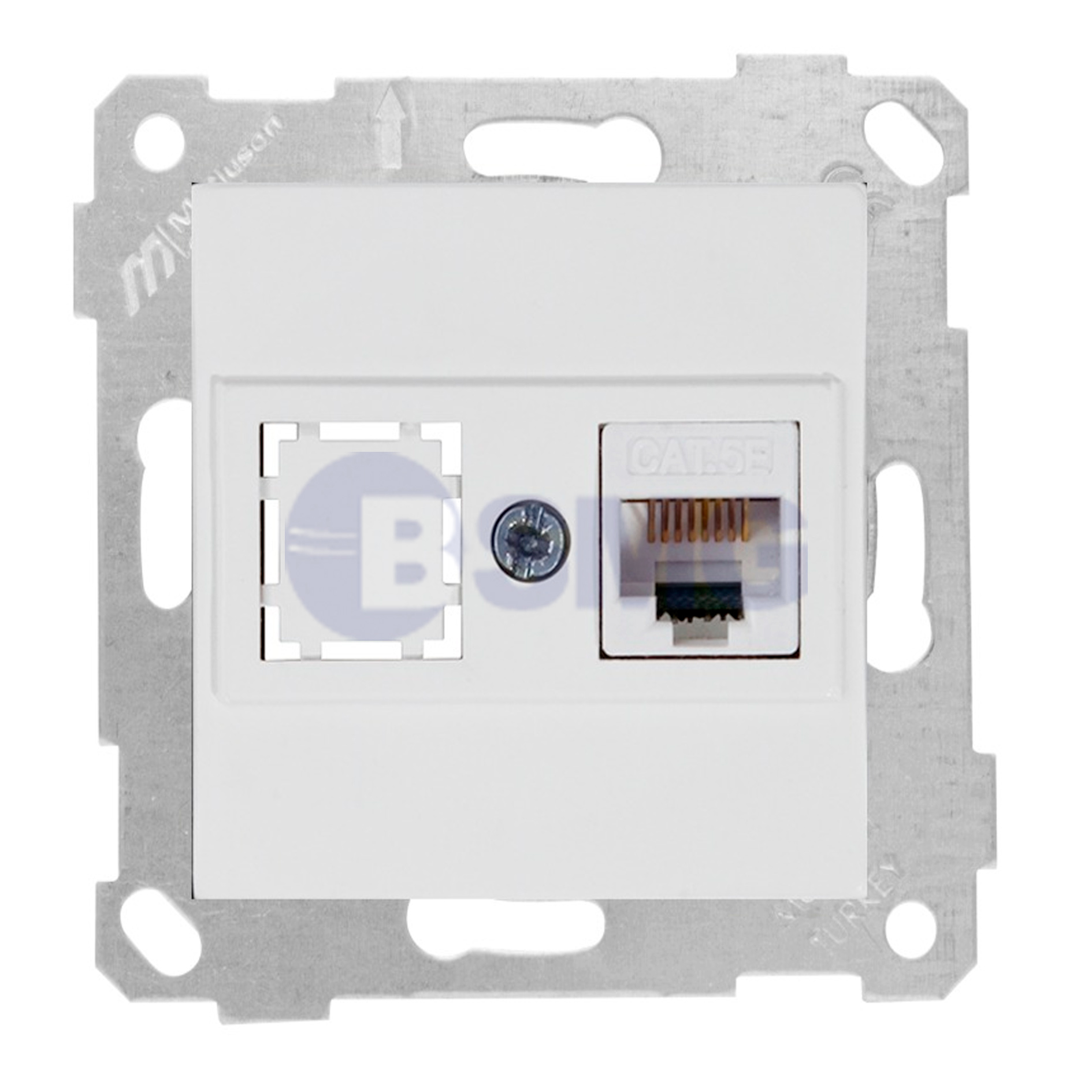 როზეტი ინტერნეტი. თეთრი RITA DATA SOC.1*RJ45W/OCON.WHT   025305