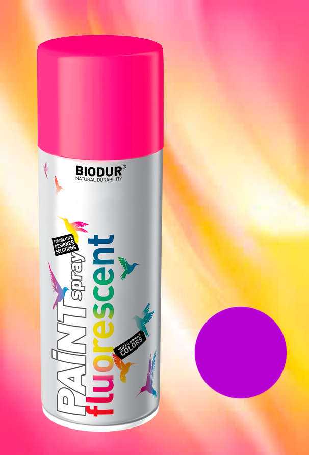 4005 იისფერი 400 ml უნი. სპრეი BIODUR  013140