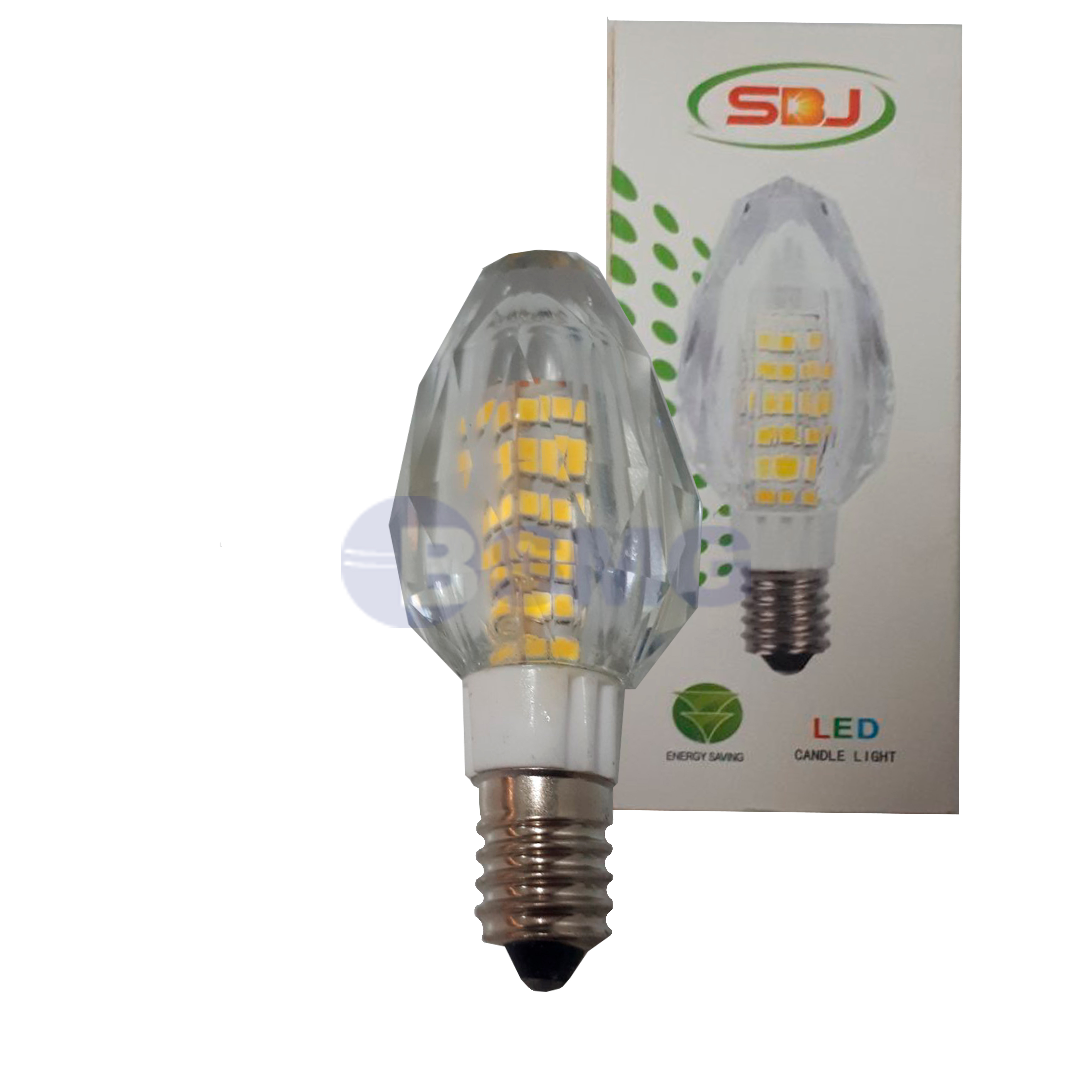 E14-7W-CRYSTAL ნათურა დიოდის7W E-14 4000K   022214