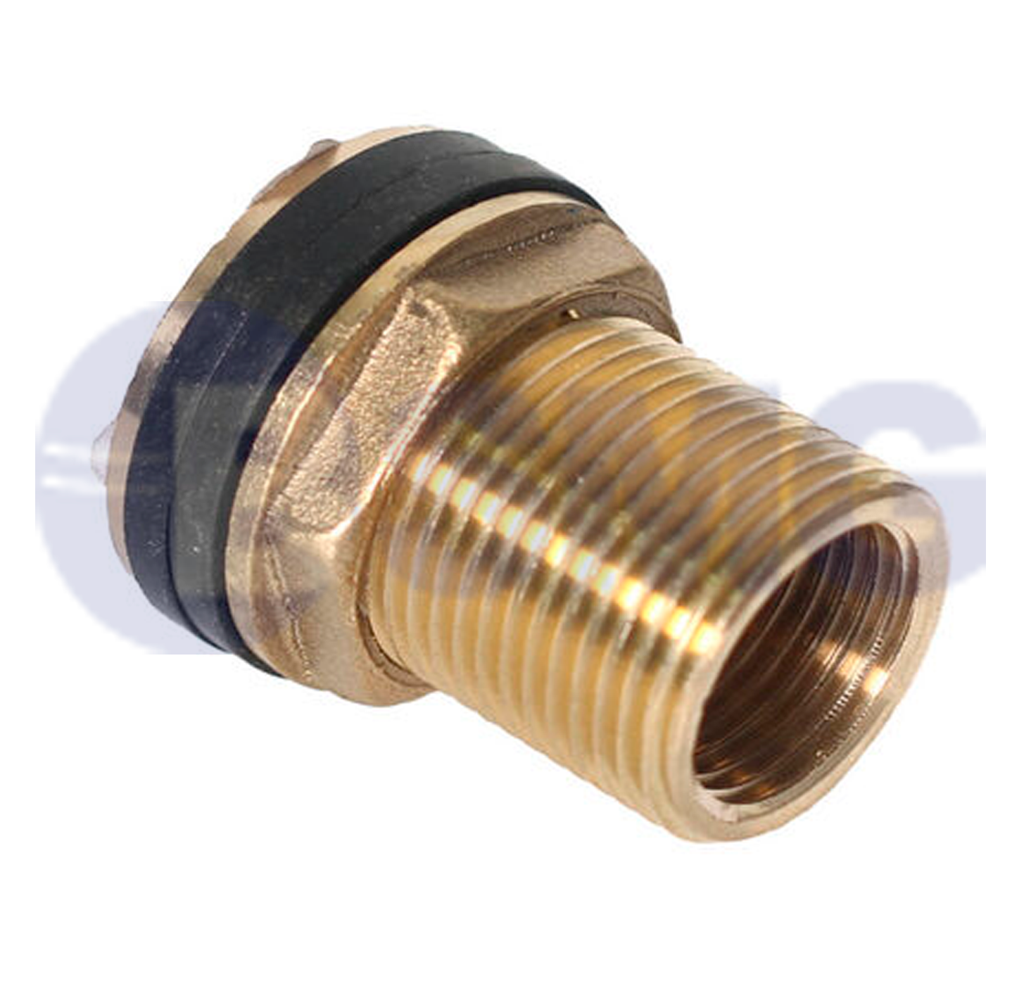 ბაკის შტუცერი ცალმხრვი რეზბით ლატუნის გ/რ 1/2Mx3/8F  000213