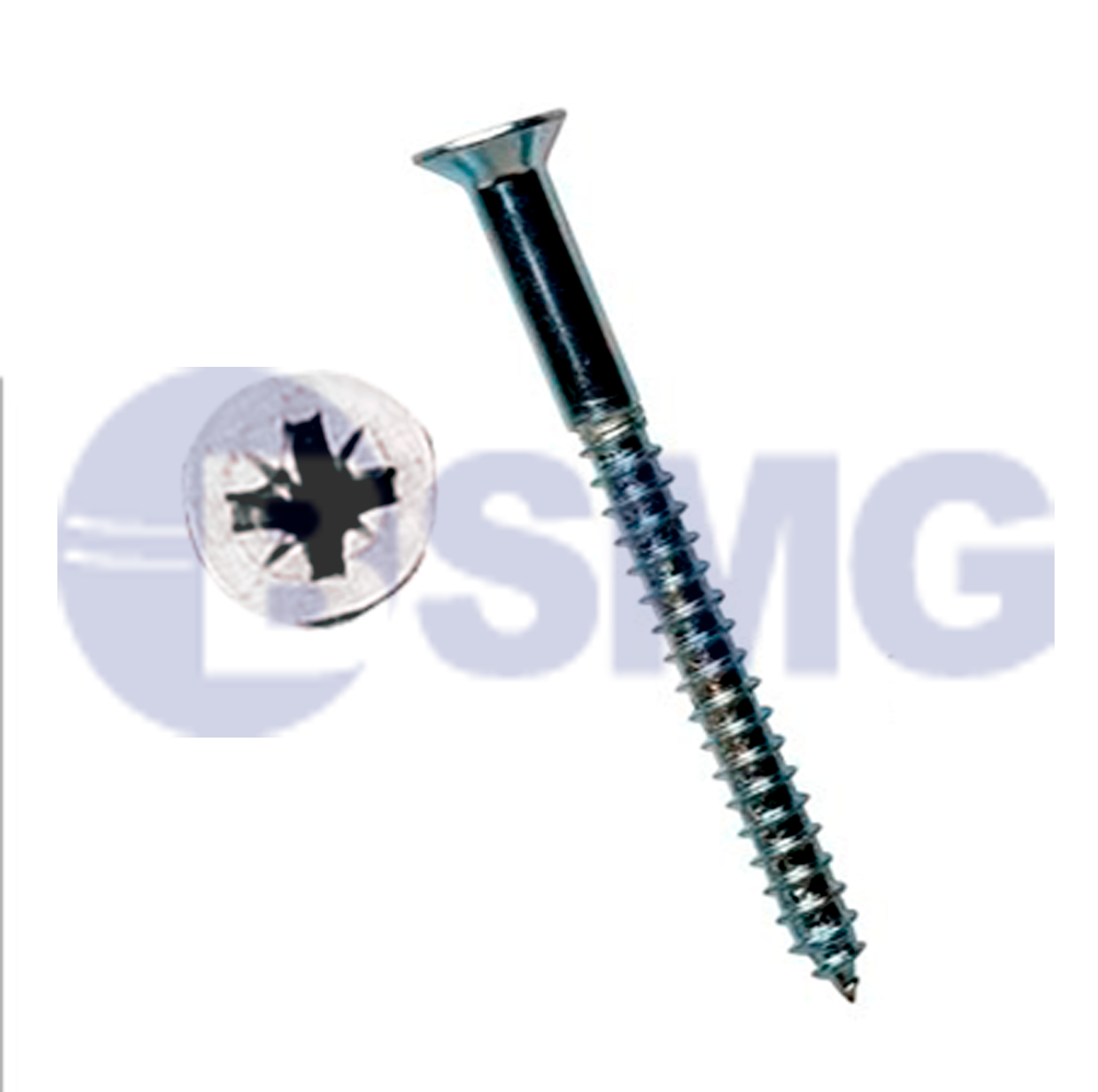 თეთრი ხის შურუპი 5X120(400)  021623