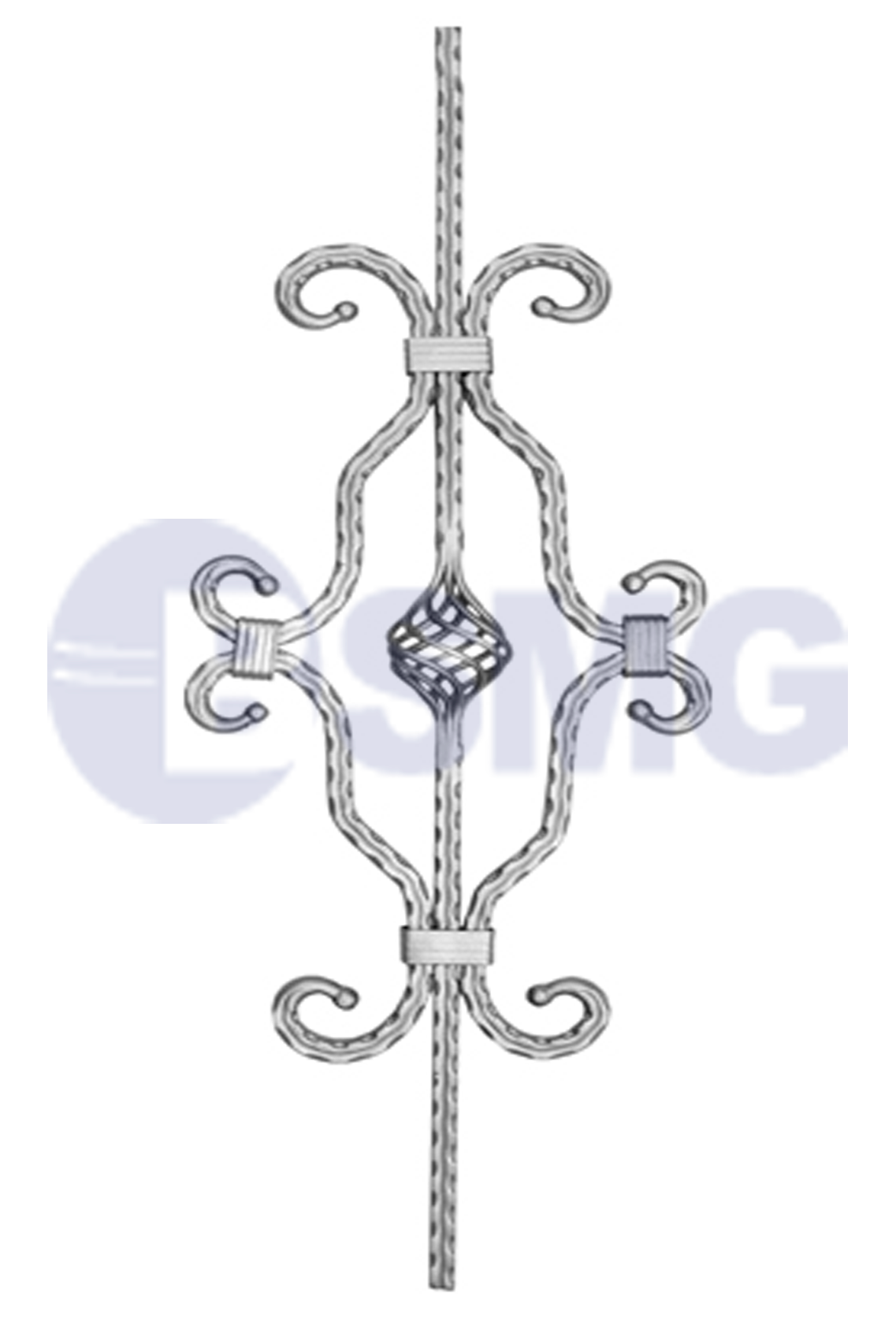 მოაჯირის კონსტრუქცია   90 სმ   012706