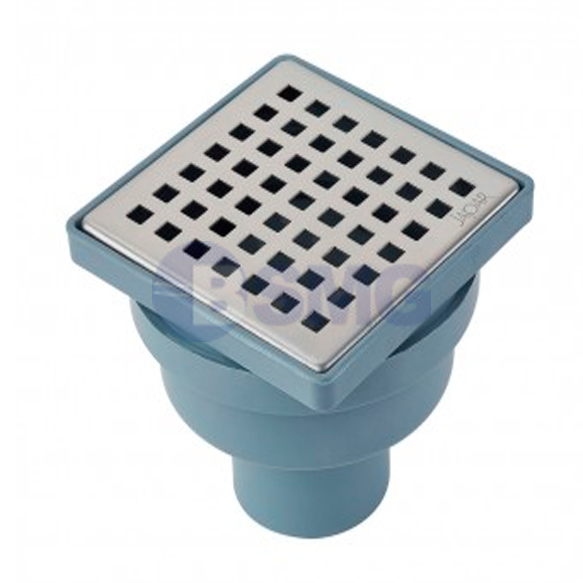 KROM CERCEVELI PASLANMAZ 10X10 A.C Q50 YER SİFONU IZGARALI / 10X10 50-ანი ბირდაბირი გამშვები ტრაპი (სიფონი) კლაპანის  025116