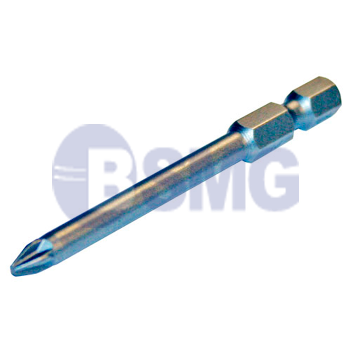 დრელის პირი (ნასადკა) ლურჯი ზოლით 90მმ (1 ცალი)	 021078