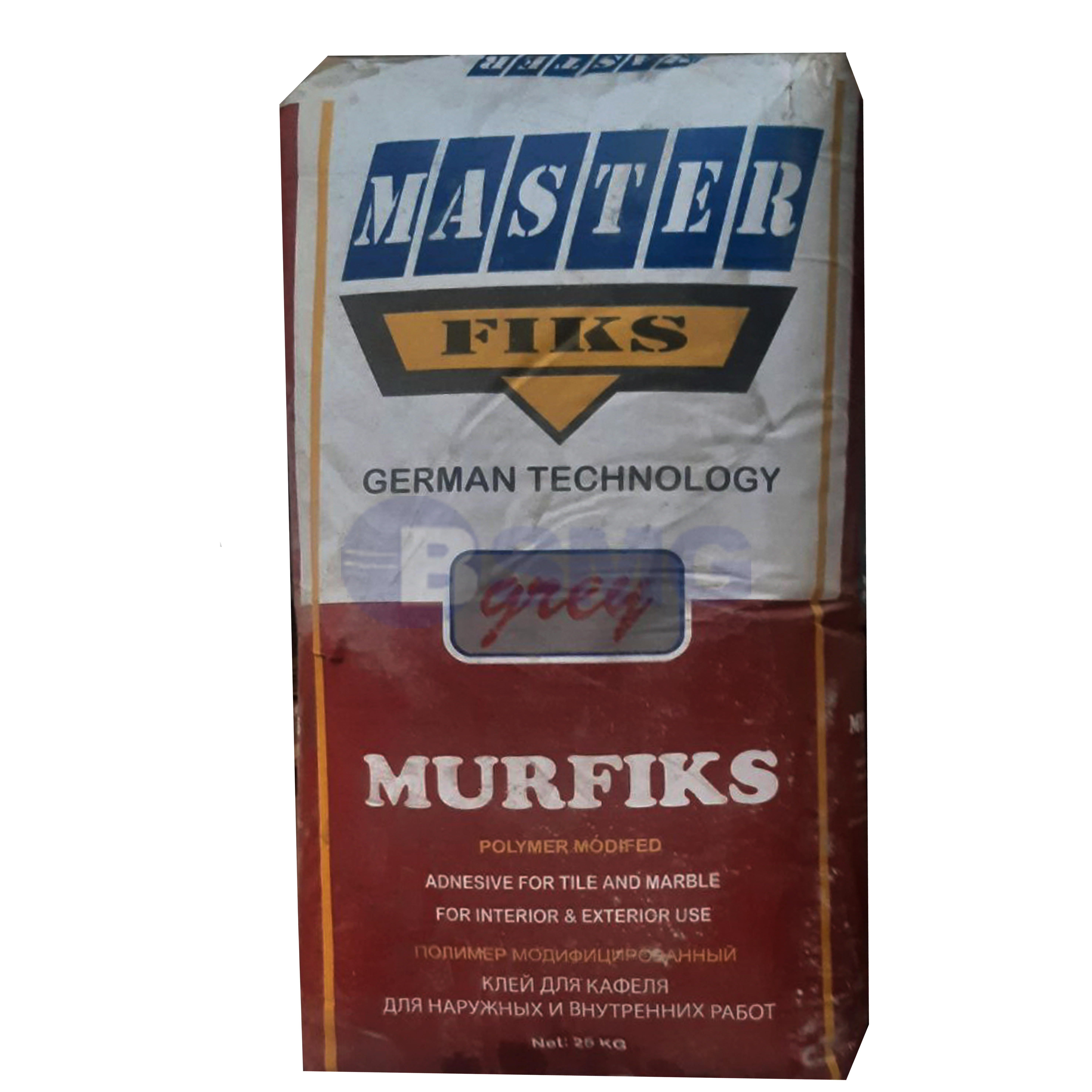 წებო-ცემენტი MASTERFIX 25კგ	 011913