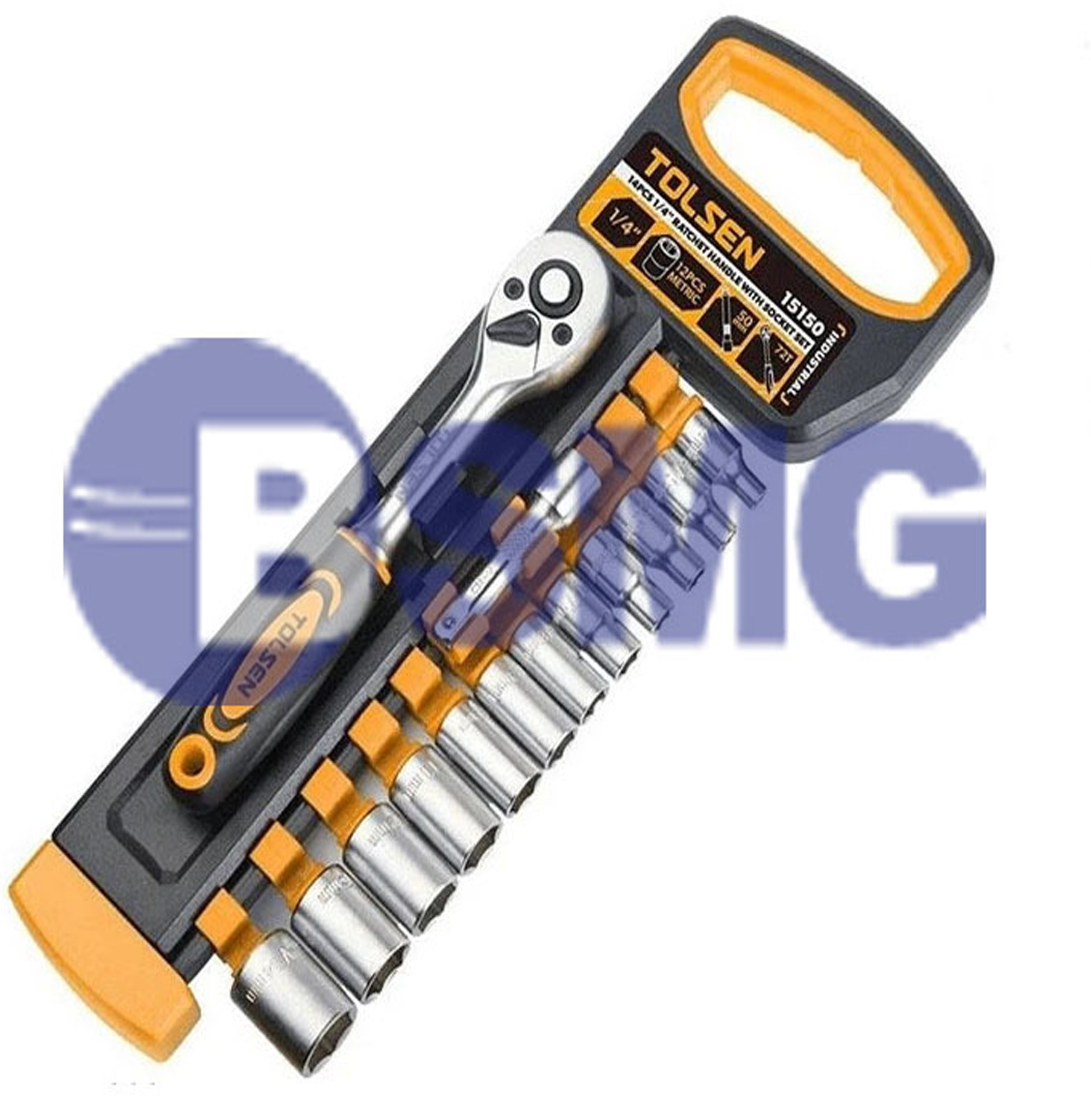 TOL1101-15150 ქანჩის გასაღები სათადარიგო პირებით 1/4 -14ც-იანი	 014659