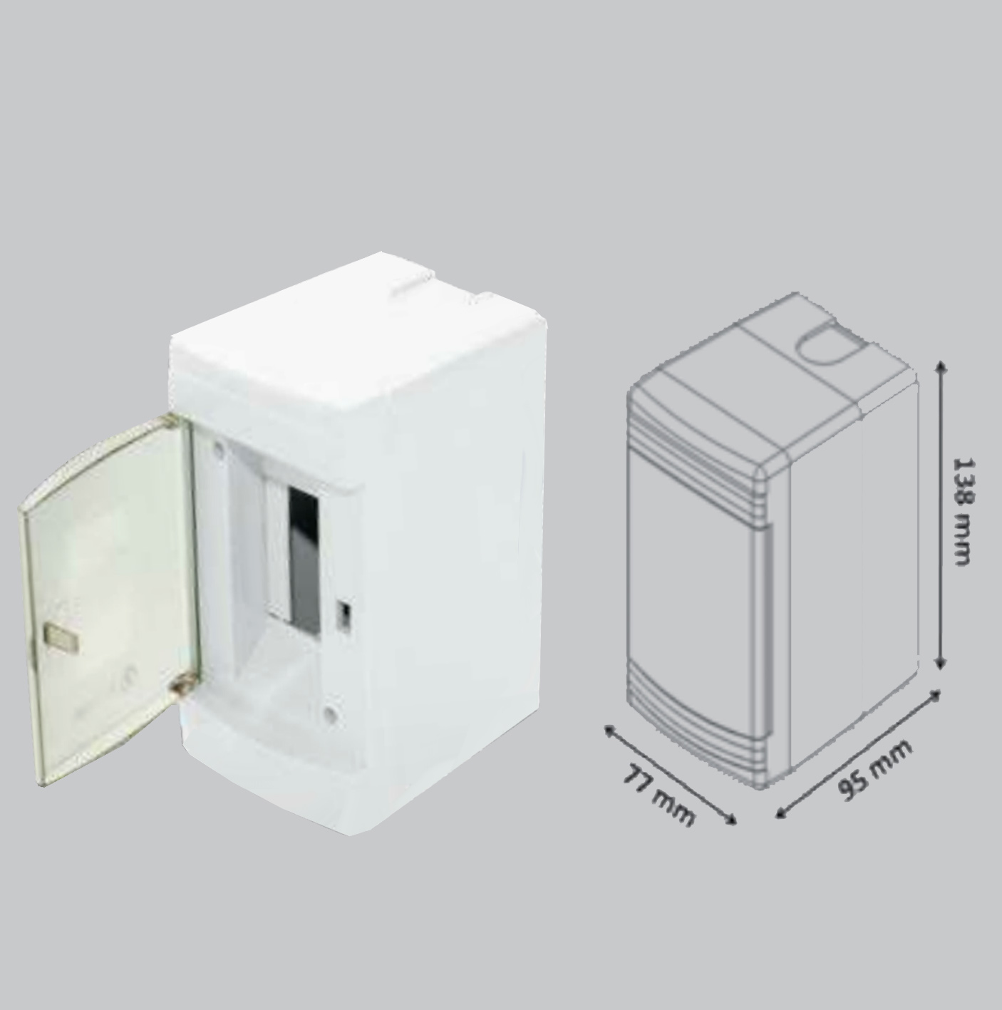 BR-820 ელ.ავტომ. ყუთი 2-ნი გარე   018619