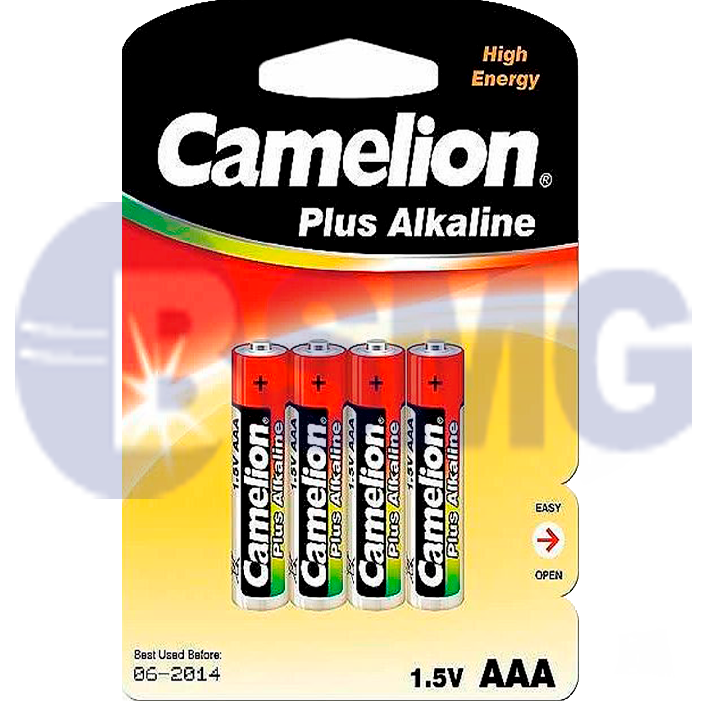 Camelion Alkaline LR03-BP4 ელემენტი AAA ზომა, 4ც-შეკვრა, LR03-BP4   012652