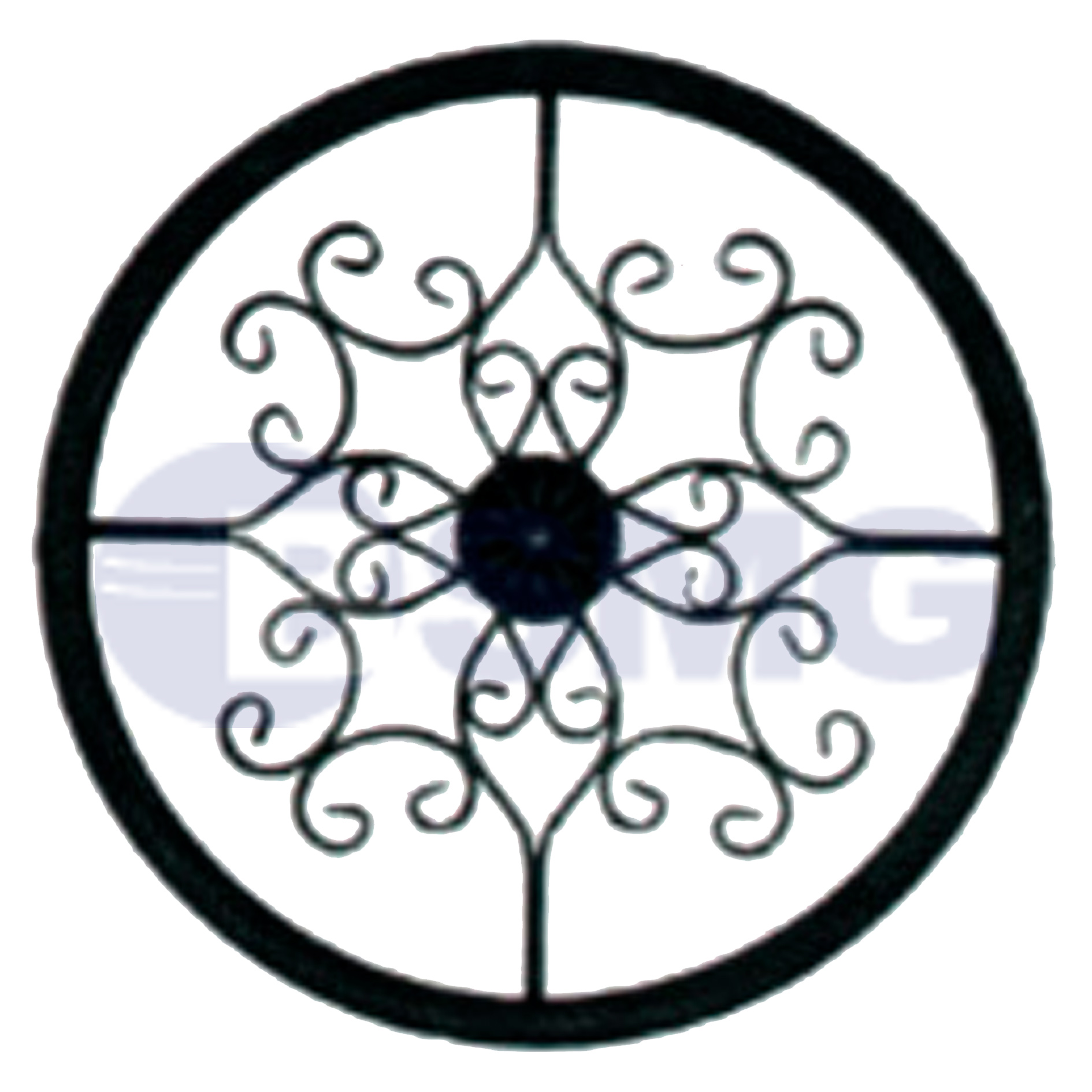 მოაჯირის კონსტრუქცია  66*60სმ  009321