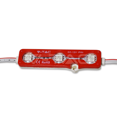 5117-ლედ მოდული SMD5050 3 ლედი   წითელი  IP67   008523