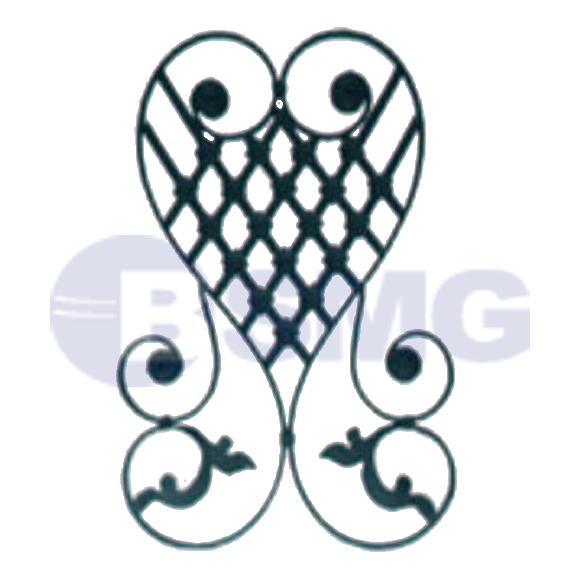 მოაჯირის კონსტრუქცია  44*70სმ	011417