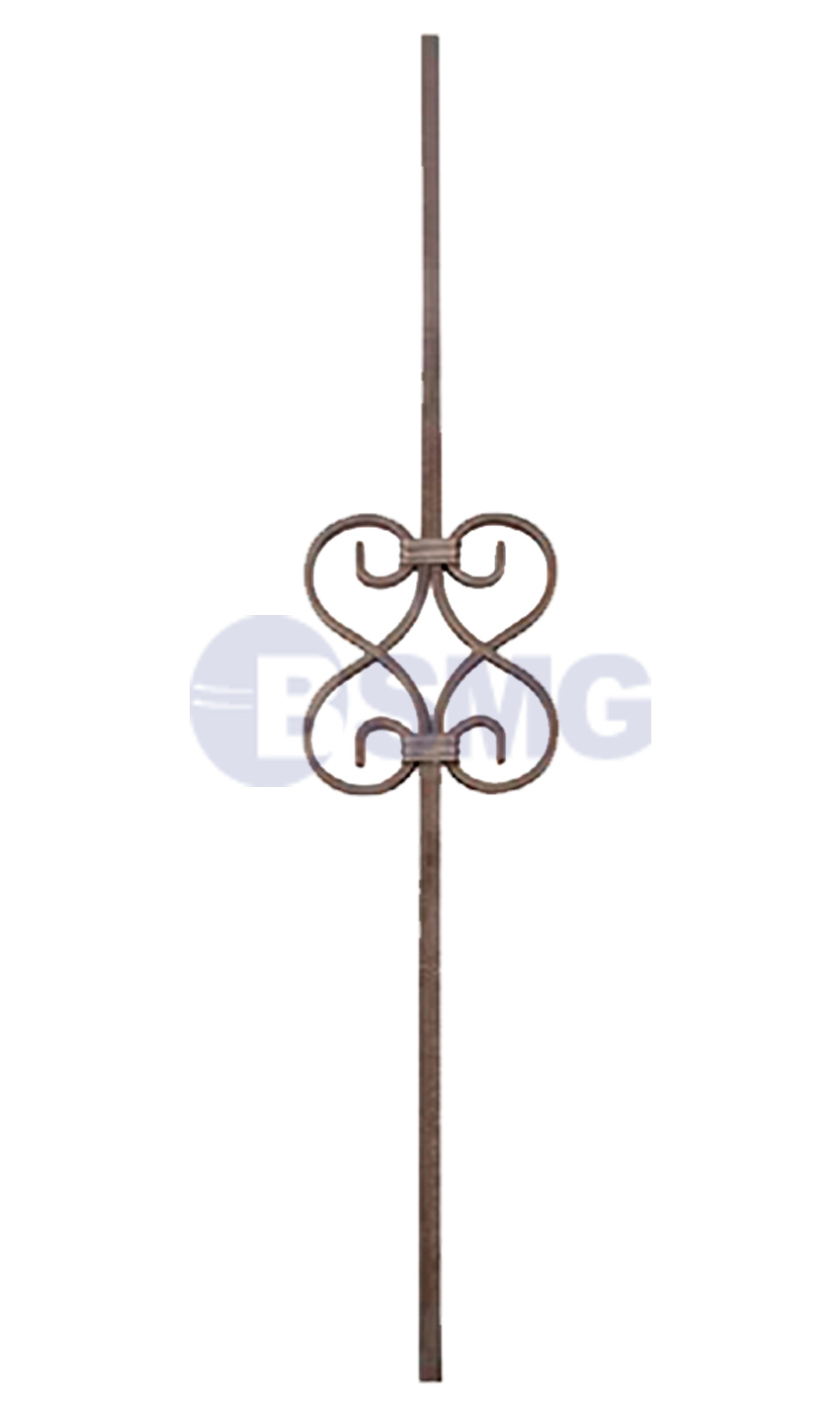 მოაჯირის კონსტრუქცია 12.5*80სმ  022588