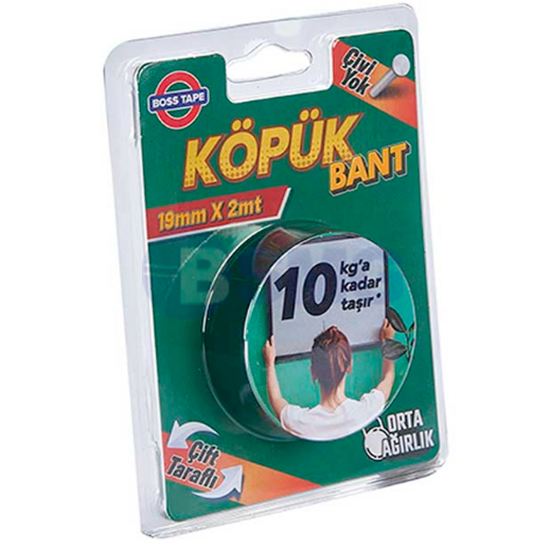 ორმხრივი სკოჩი ქაფოვან ფუძეზე 24მმ X 10მ (15კგ გამძლეობა)    026388