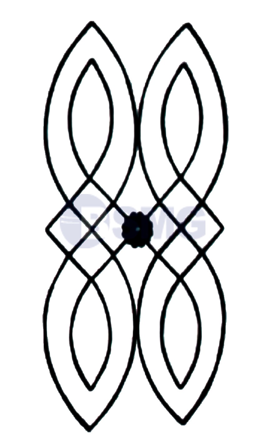 მოაჯირის კონსტრუქცია  42*80 სმ  011368