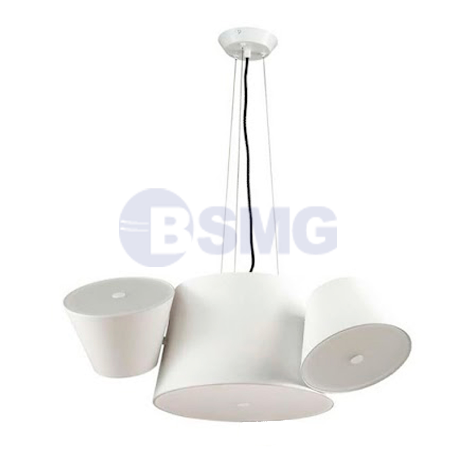 ჭაღი 2676/3 თეთრი  019072