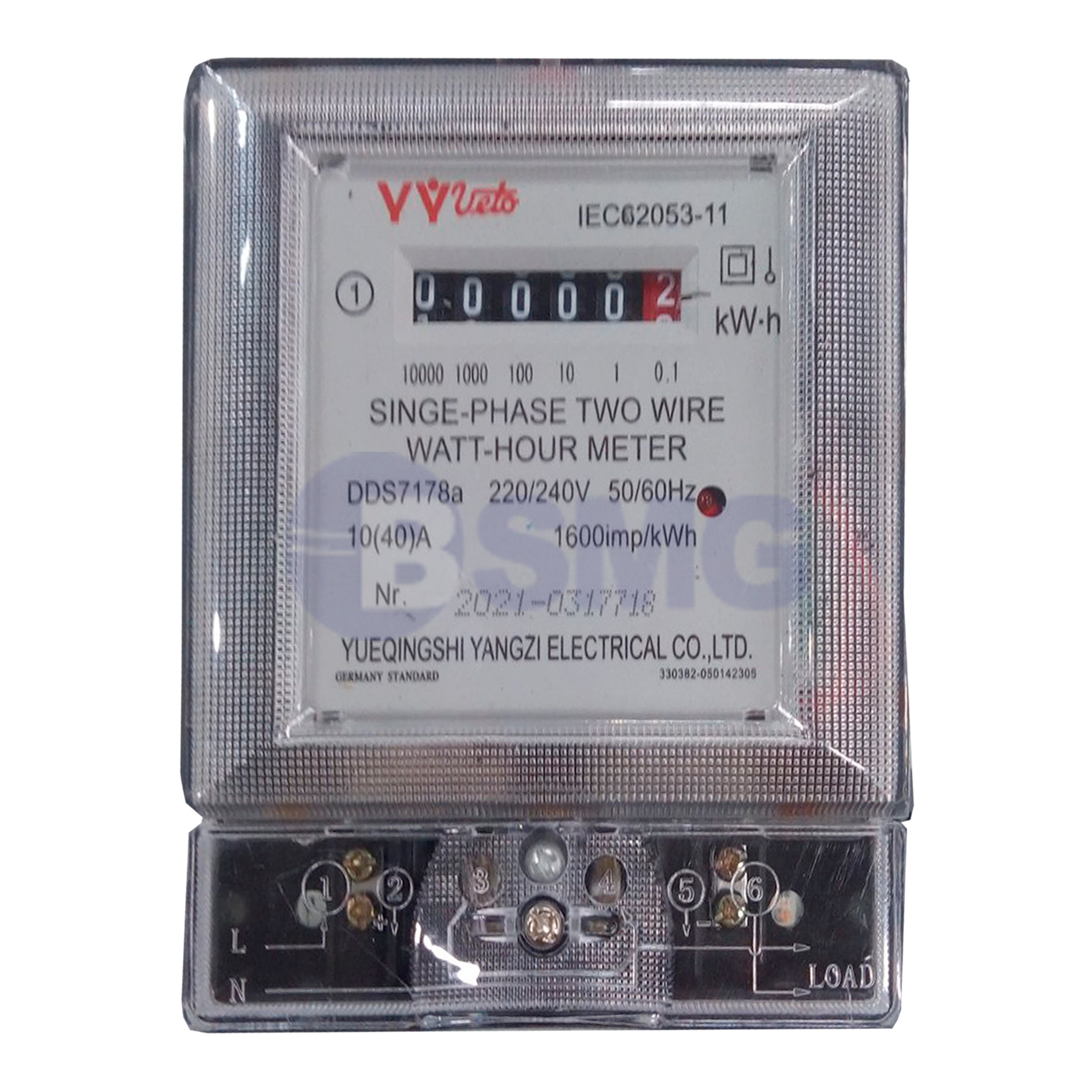 ერთფაზიანი მრიცხველი NIK 2102-02 M 2   022698