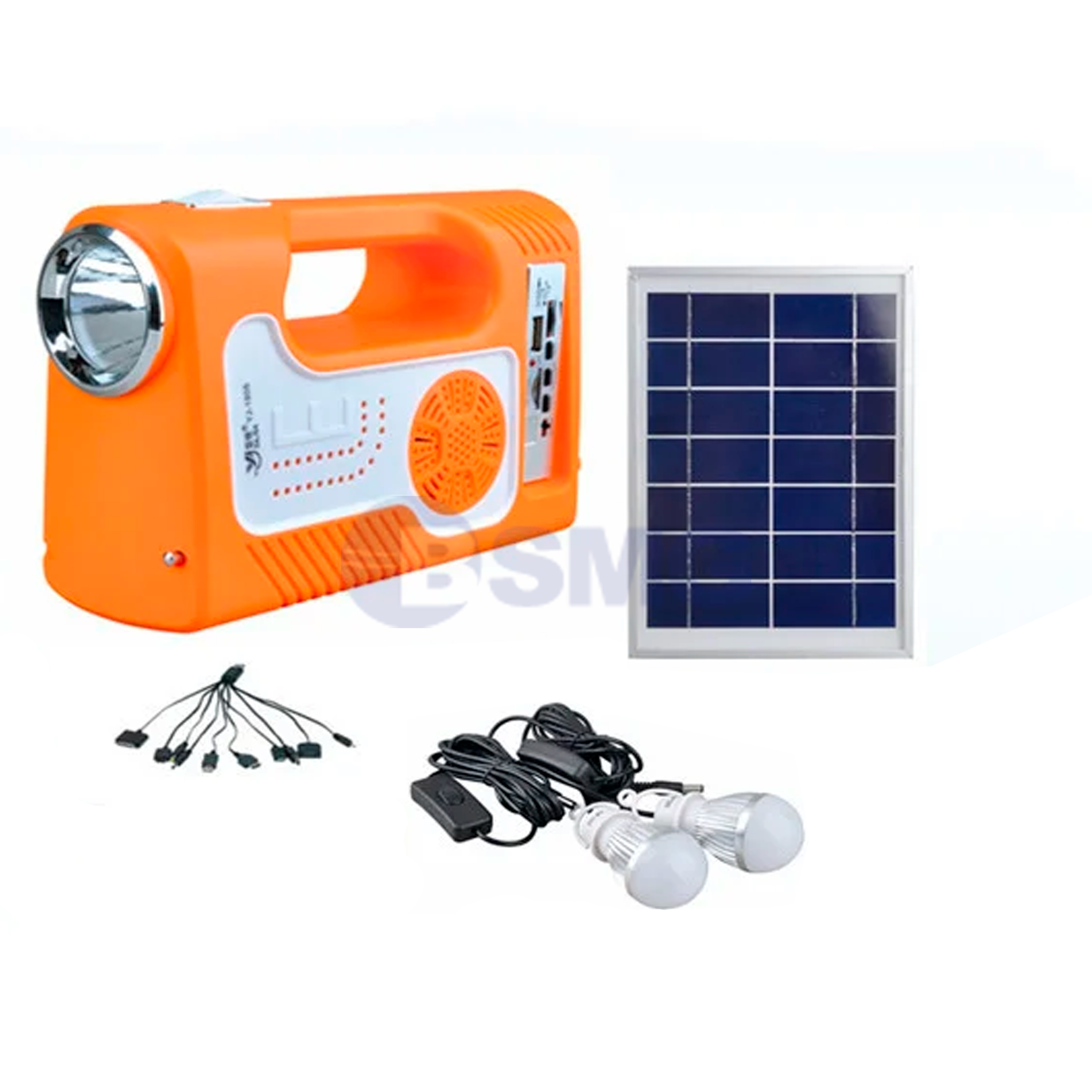 YJ-1905T(SY)K მრავალფუნქციური მზის ბრარადიო-ფანარით   007249