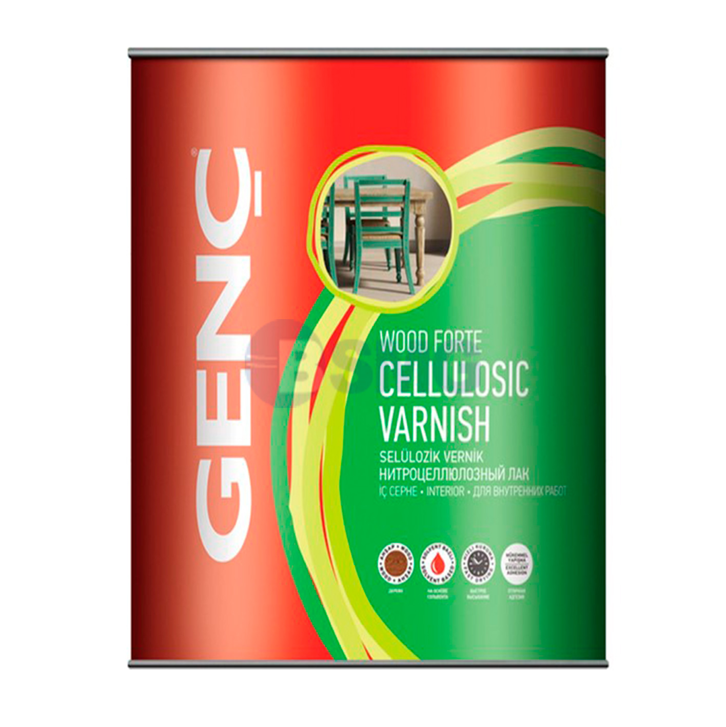 ლაქი პარკეტისთვის პრიალა 2,5ლტ	 011777