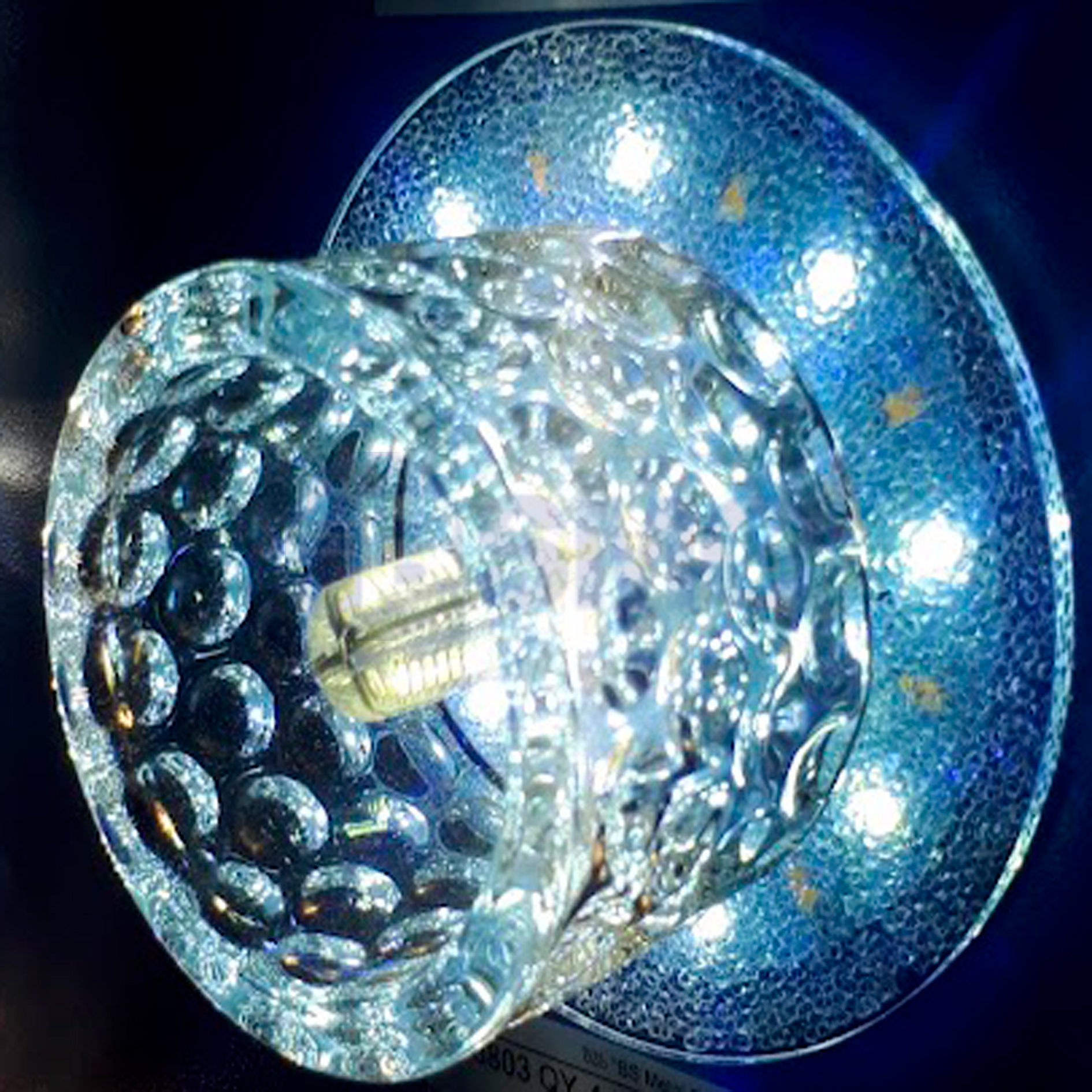 3803 QY-4 შუშის გალოგენი. XQ113 120MM White+Warm    026431