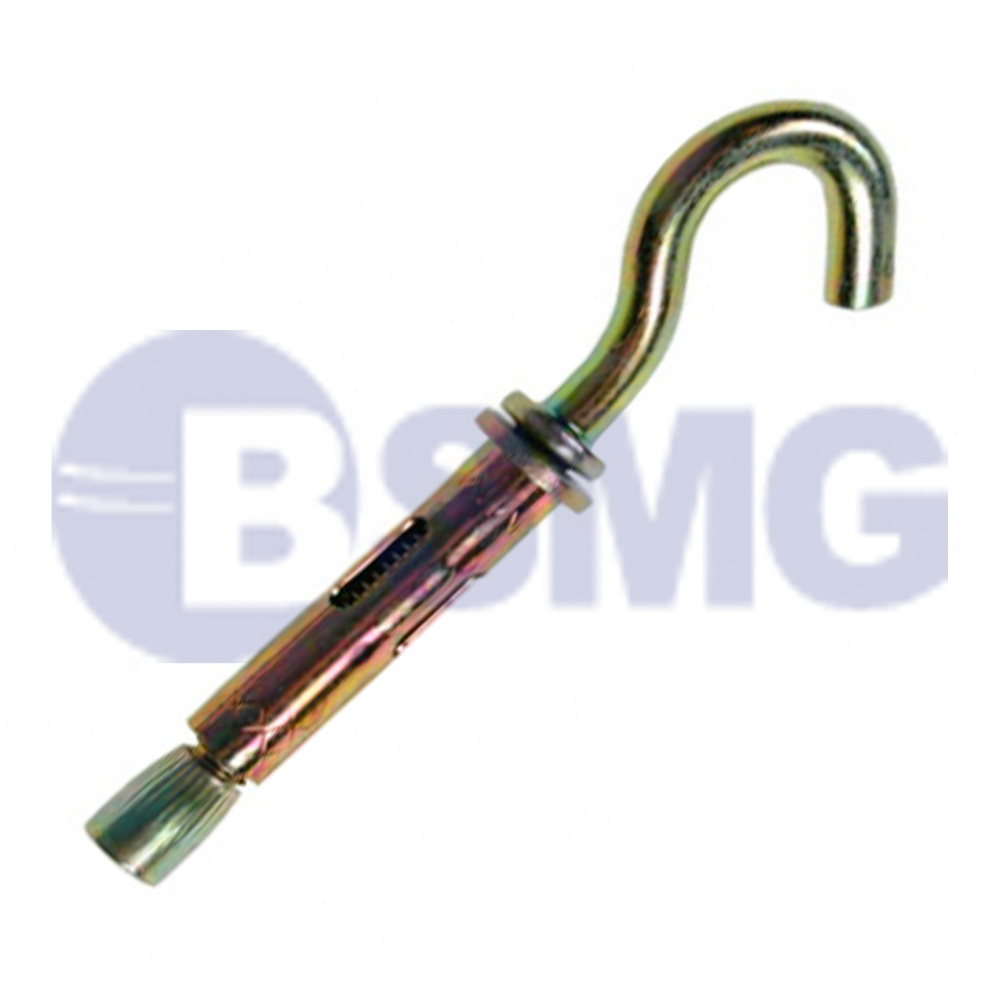 ლითონის გასაჭედი დუბელი შაიბით 8X10X120  000324