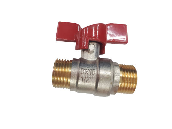 ლითონის ბურთულიანი სარქველი 1/2Fx1/2M    028476