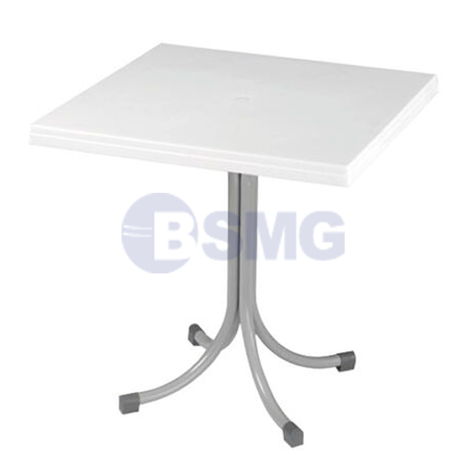 პლ. მაგიდა 75*75 LADIN CT055 თეთრი   026267