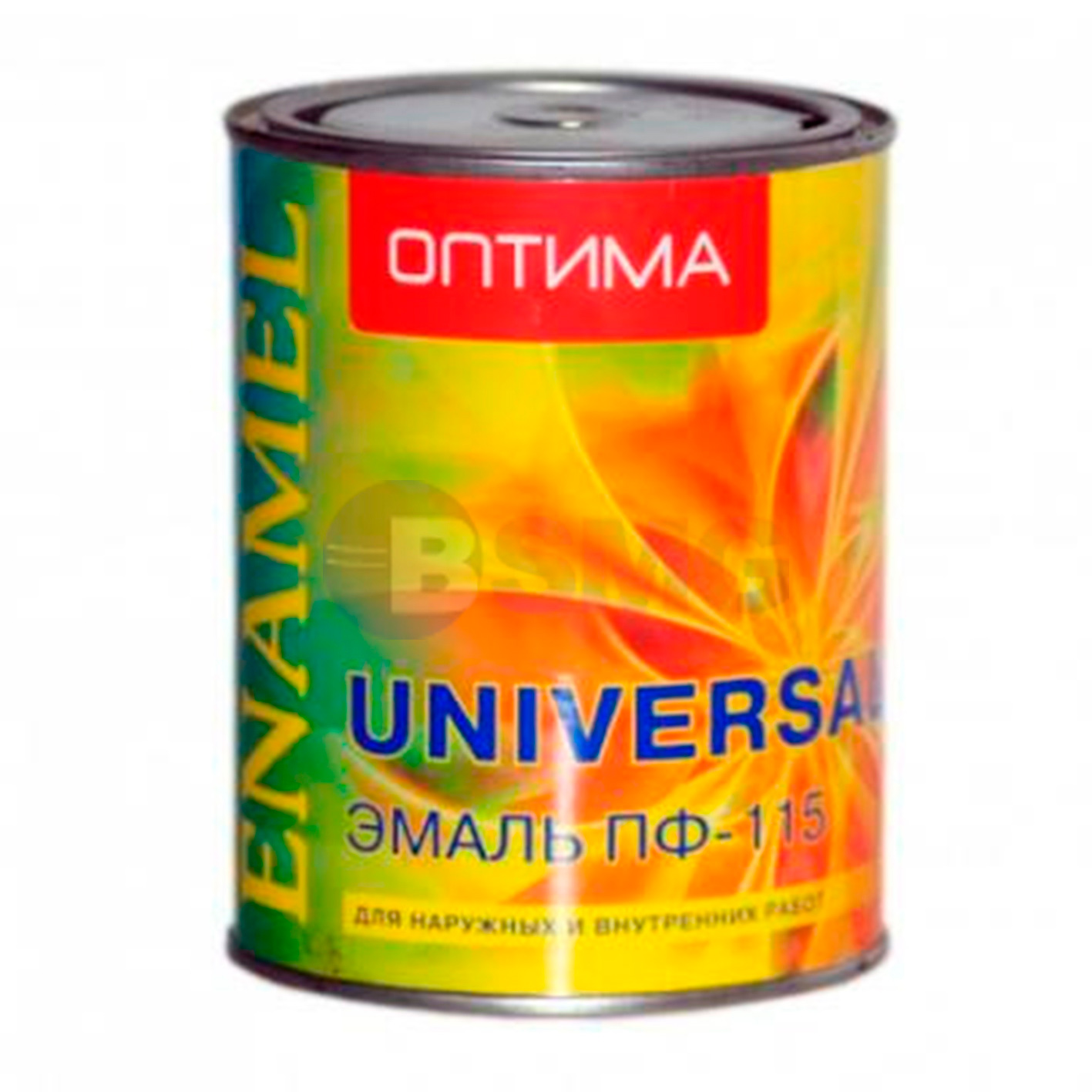8671 ემალი ПФ-115 ”ОПТИМА" შოკოლადის 0,9 კგ   028697