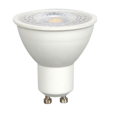 1672 - 7W სპოტ  GU10  პლასტიკი     3000K  110გრადუსი  008017