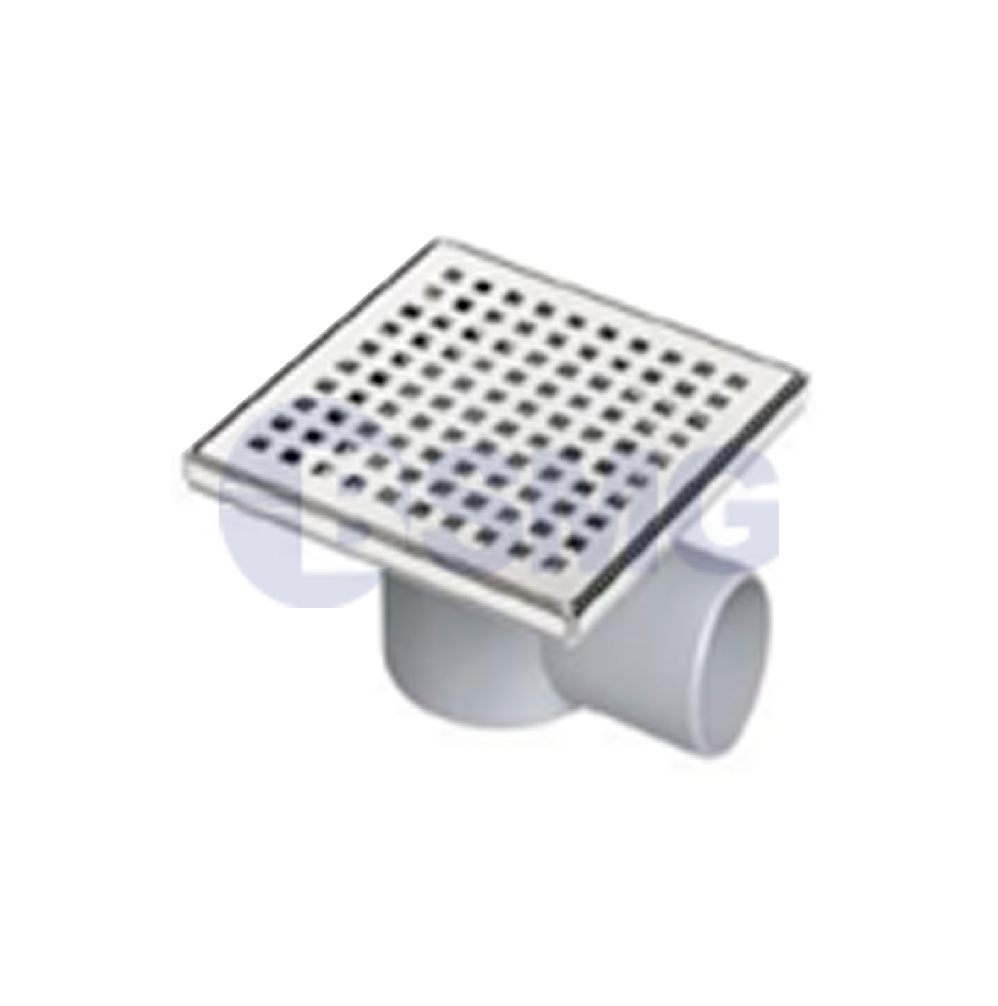 აბაზანის ტრაპი (გვერდითი LEGAL) 15X15 CM /YER SİFONU  LEGAL 15X15 CM Y.Ç. Ø50	 	028838