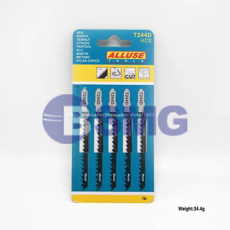 FJSB100505 ლობზიკის პირი ,HCSFT244D*5pcs/Jig saw blade,HCSFT244D*5pcs    027743