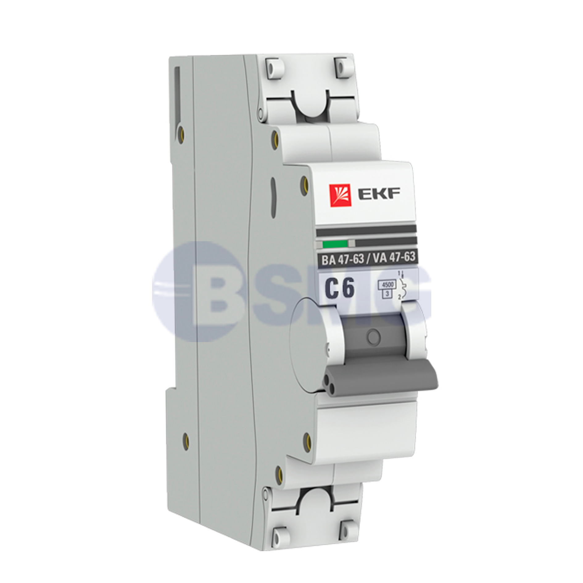 ავტ.ამომრთველი EKF 1P 6A   027038