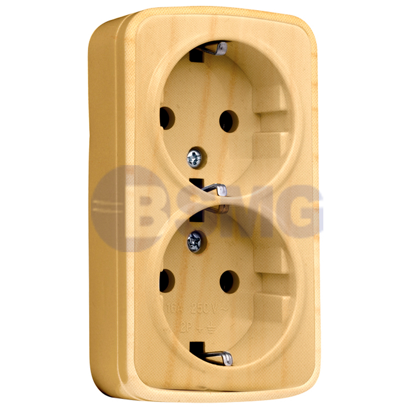 გ/როზეტი 2ბ/16Aღიახისფერი/minskiEKF	 027174