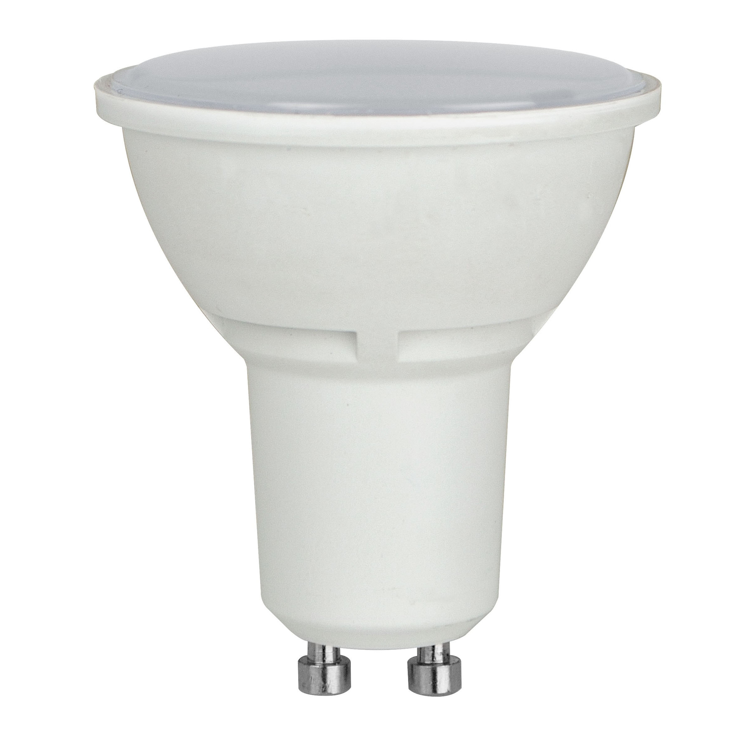 1686 - 5Wსპოტ  GU10  SMD  პლასტიკი  320ლუმენი 4500K 110 დ   008358