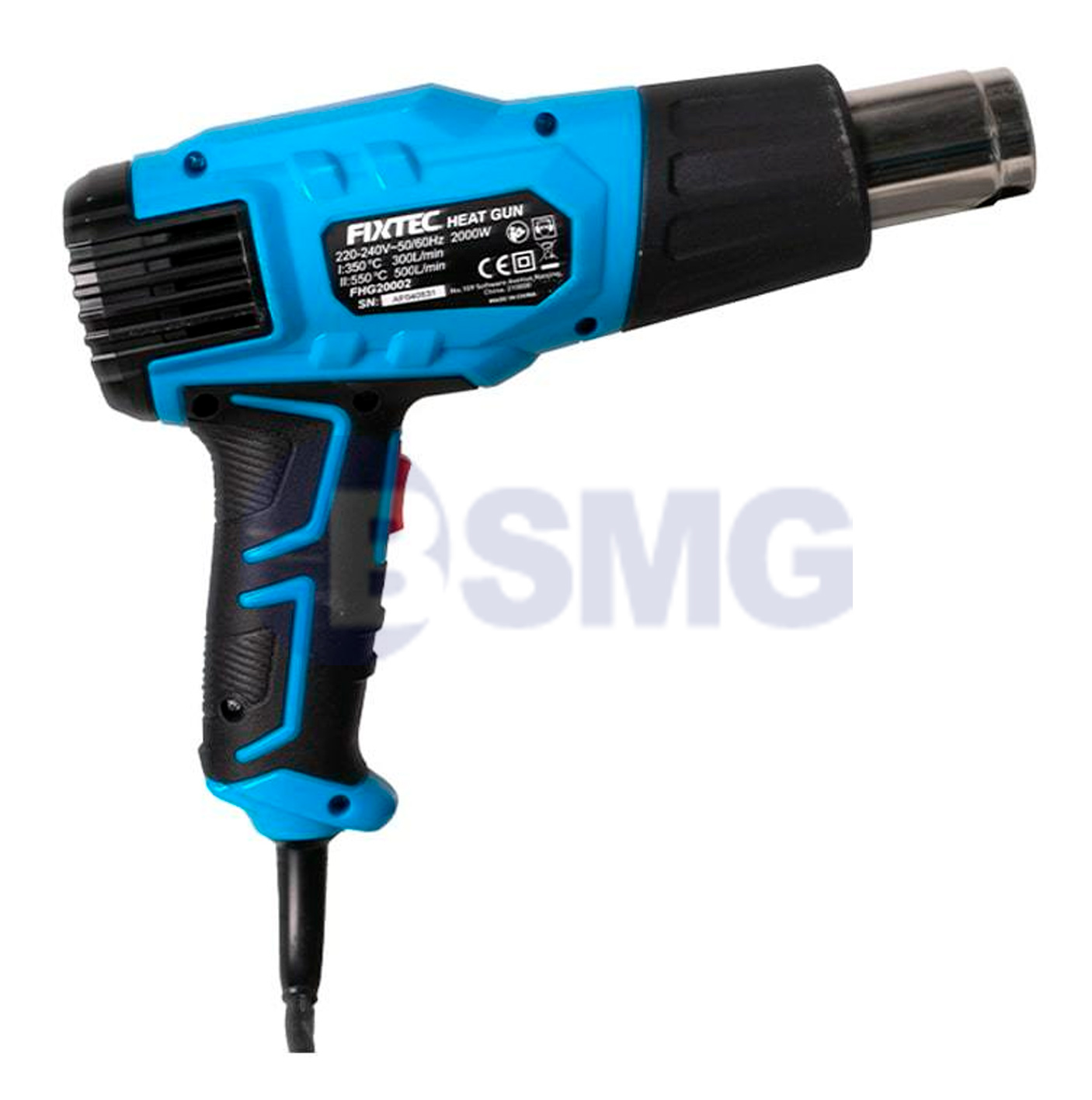 FHG20002 ფენი 200 ვტ /  Electric 2000W Portable Heat Gun   027699