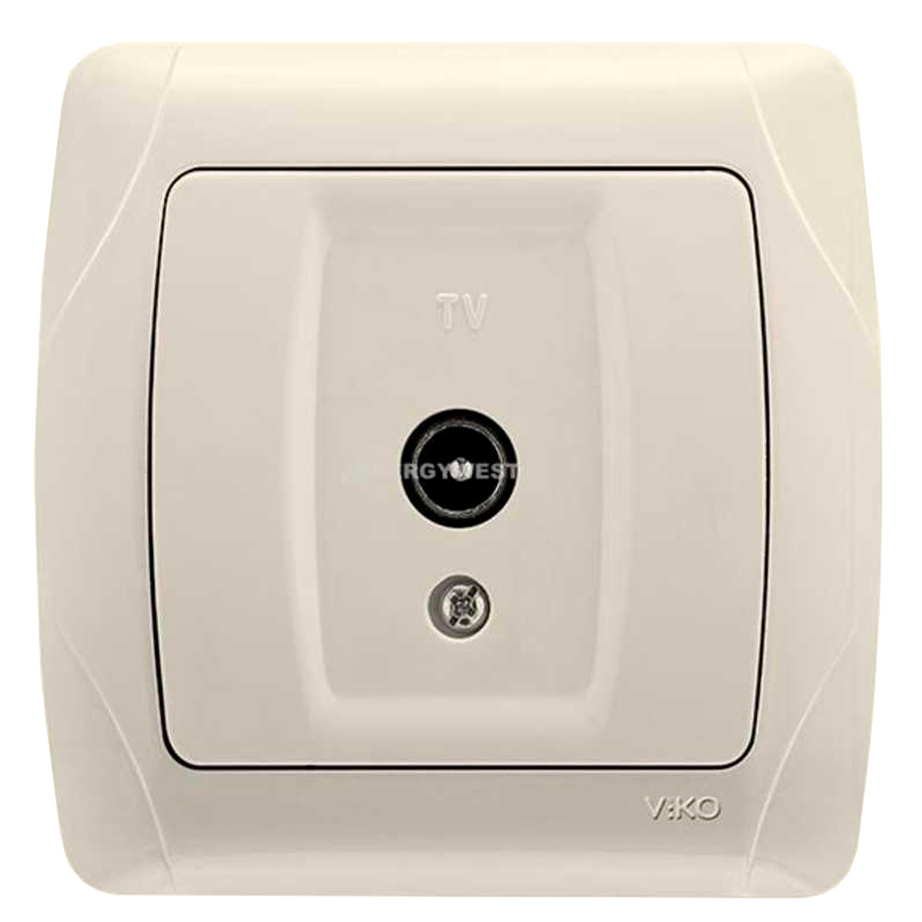 როზეტი VIKO CARMEN ტელევიზორის კრემი   005059