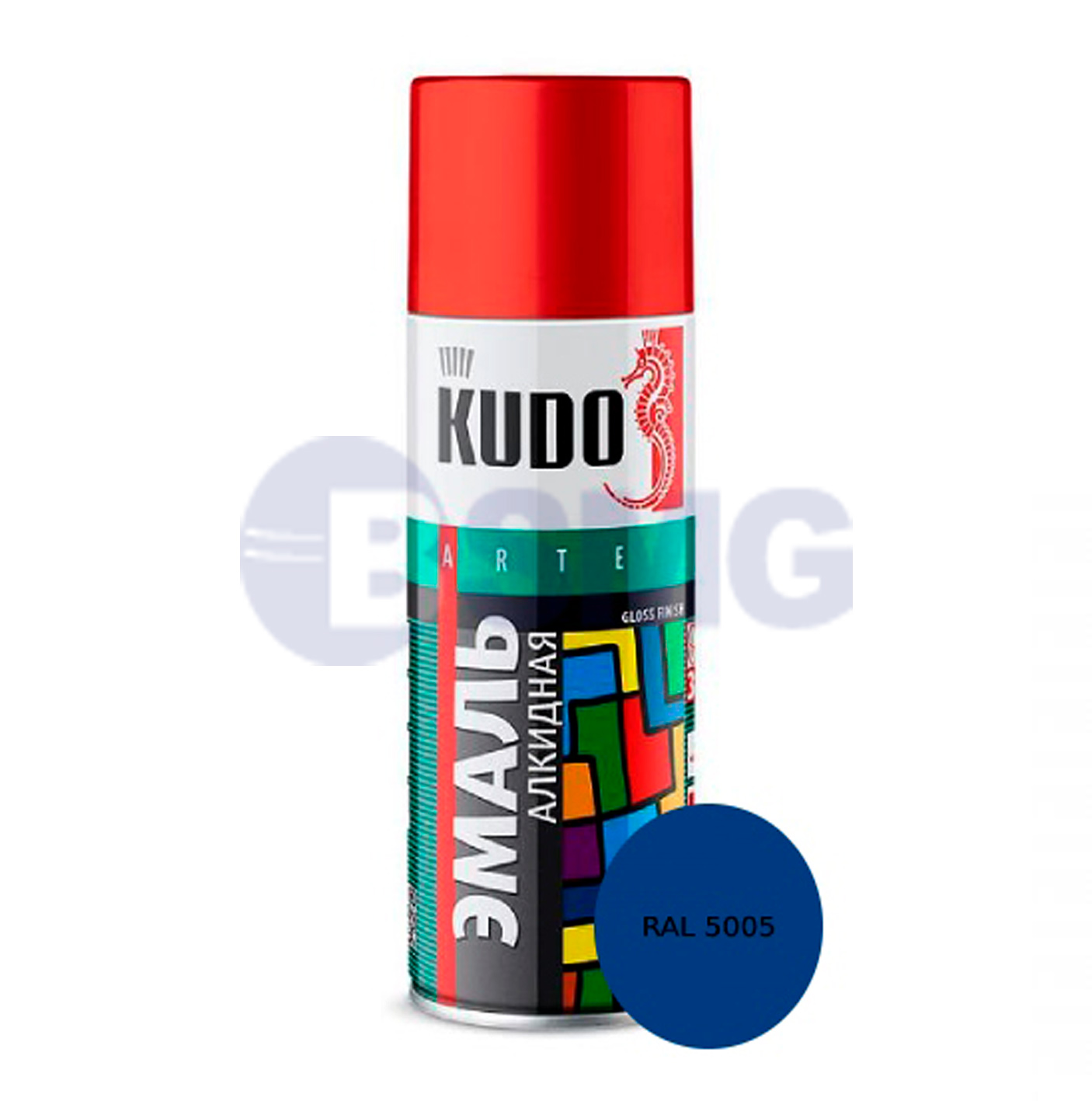 უნივერსალური ემალი ლურჯი, აეროზოლი (520 მლ)KU-1011  025046