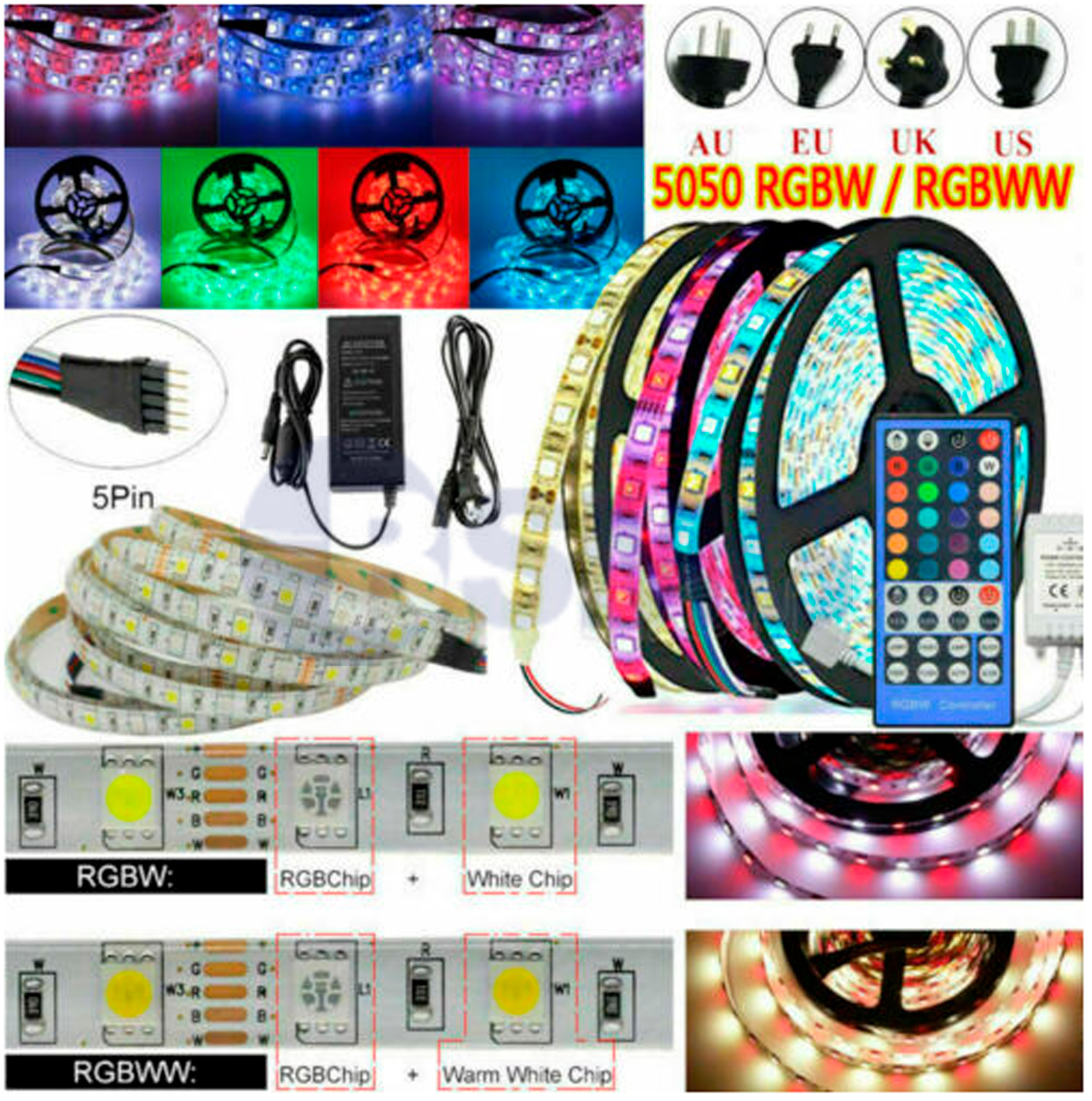 დიოდი ლენტა 5050RGB 1807270   027851