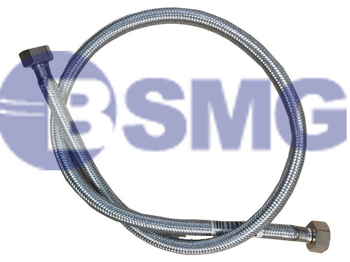 უჟანგი დრეკადი შლანგი ონკანის 1/2 10მმ 45სმ კარგი  014580