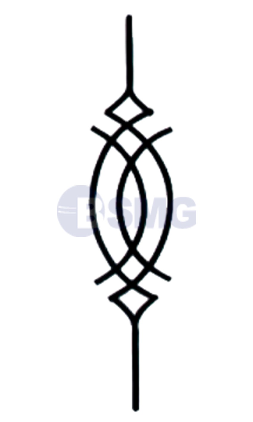 მოაჯირის კონსტრუქცია  14*80 სმ  009251