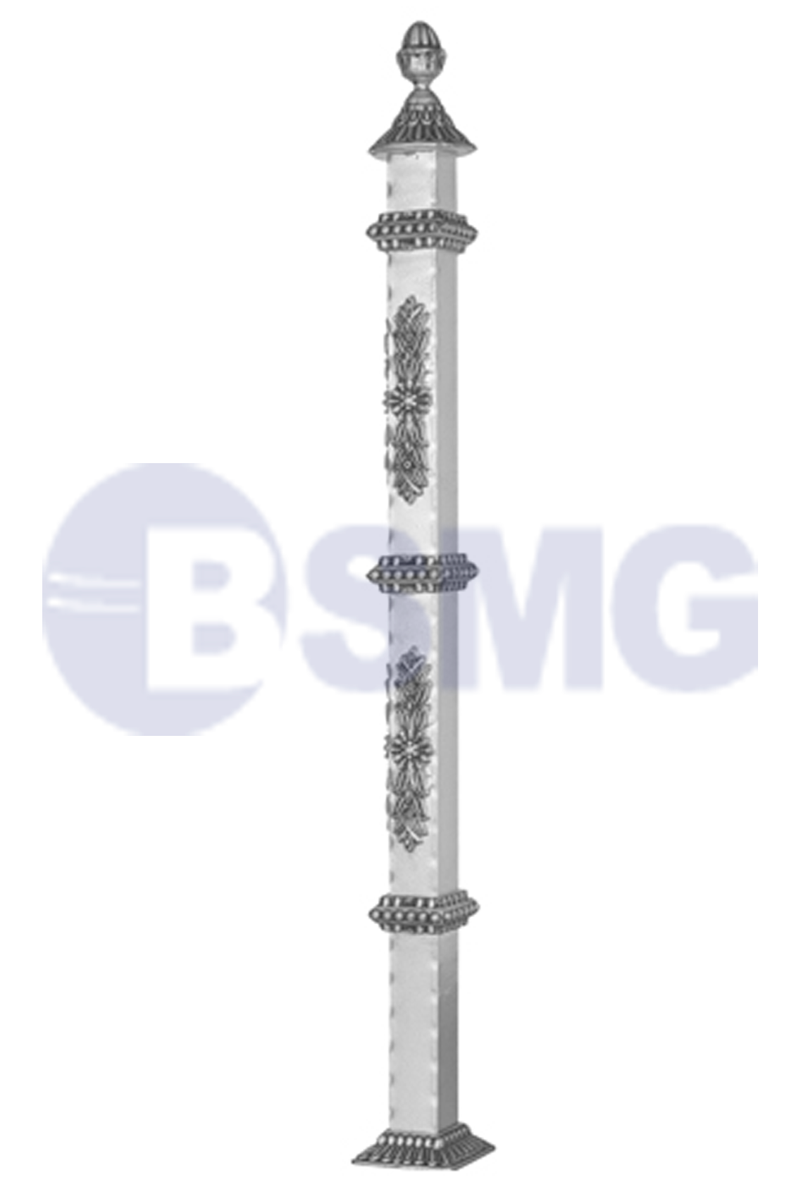 ჭედური კონსტრუქცია 707  5*5*130 სმ  012766